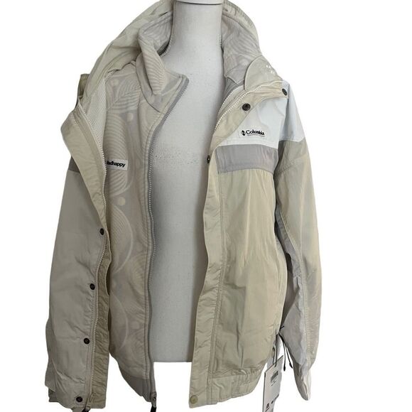 Madhappy Columbia Edition Bugaboo Interchange Jacket in Chalk Medium NEW - Picture 3 of 14